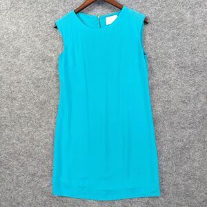 Cynthia Rowley Dress Womens Sz 6 Sleeveless Silk Sheath Shift Party Minimalist